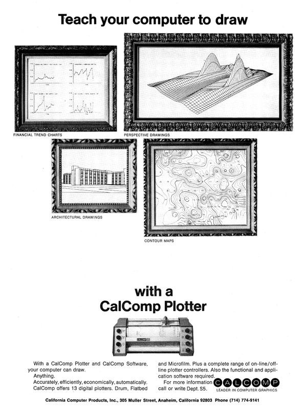 تبلیغات دستگاه نقشه‌کش کل‌کمپ (CalCamp)