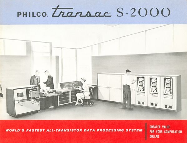 کتابچۀ رایانۀ Transac S-2000 ساخت فیلکو