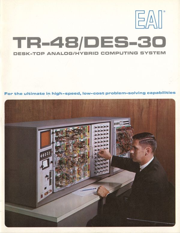کتابچۀ سیستم محاسباتی آنالوگ-ترکیبی رومیزیِ TR-48-DES-30