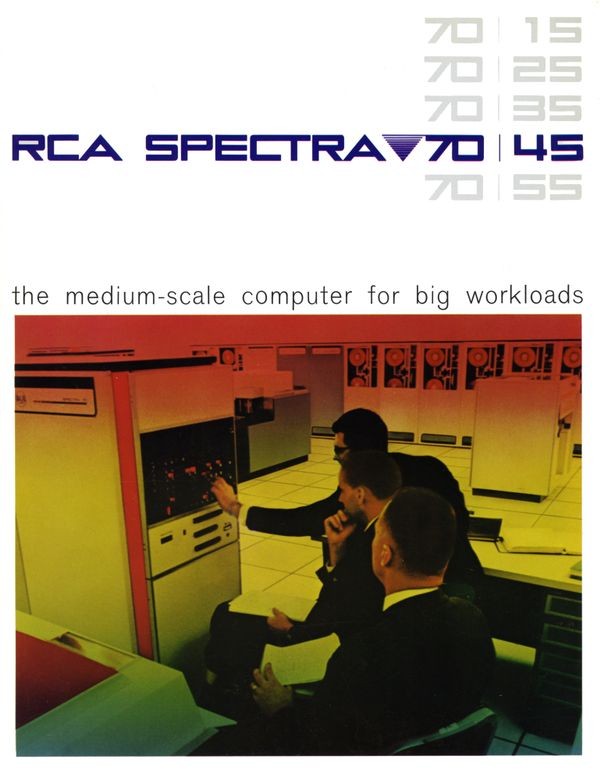 کتابچۀ کامپیوتر RCA Spectra 70-45